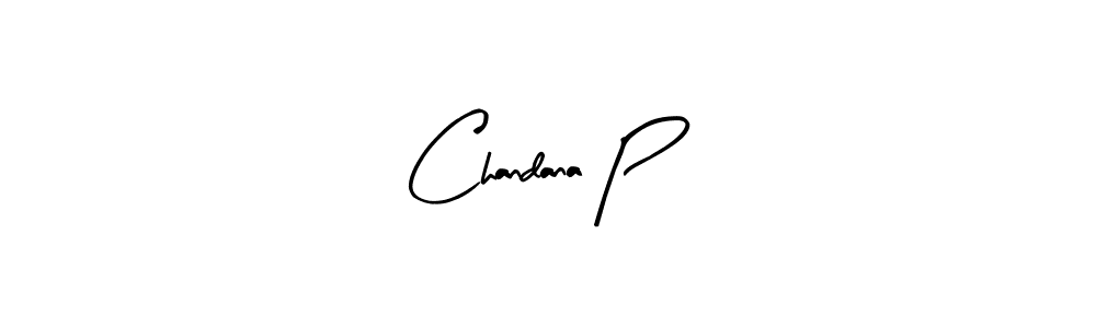 Also we have Chandana P name is the best signature style. Create professional handwritten signature collection using Arty Signature autograph style. Chandana P signature style 8 images and pictures png