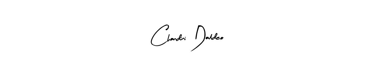 How to make Chandini Daldeo signature? Arty Signature is a professional autograph style. Create handwritten signature for Chandini Daldeo name. Chandini Daldeo signature style 8 images and pictures png