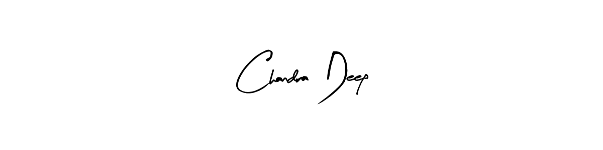Create a beautiful signature design for name Chandra Deep. With this signature (Arty Signature) fonts, you can make a handwritten signature for free. Chandra Deep signature style 8 images and pictures png