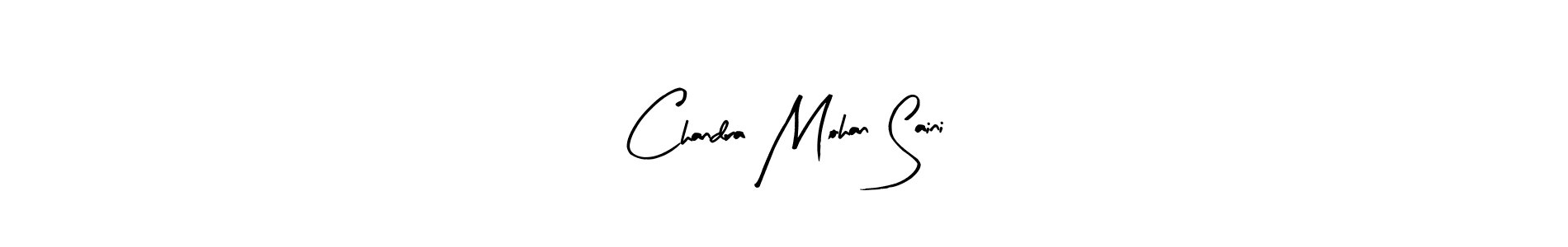 Once you've used our free online signature maker to create your best signature Arty Signature style, it's time to enjoy all of the benefits that Chandra Mohan Saini name signing documents. Chandra Mohan Saini signature style 8 images and pictures png