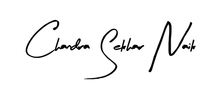 The Arty Signature font transforms the name Chandra Sekhar Naik into an executive sign with sharp precision and distinguished character. Chandra Sekhar Naik signature style 8 images and pictures png