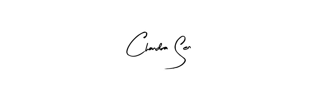 Design your own signature with our free online signature maker. With this signature software, you can create a handwritten (Arty Signature) signature for name Chandra Sen. Chandra Sen signature style 8 images and pictures png