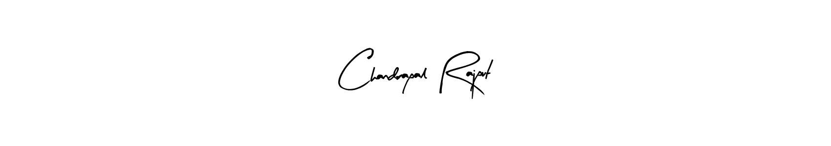 The best way (Arty Signature) to make a short signature is to pick only two or three words in your name. The name Chandrapal Rajput include a total of six letters. For converting this name. Chandrapal Rajput signature style 8 images and pictures png