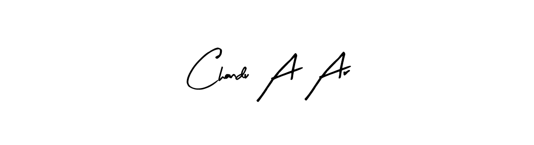 It looks lik you need a new signature style for name Chandu A Ar. Design unique handwritten (Arty Signature) signature with our free signature maker in just a few clicks. Chandu A Ar signature style 8 images and pictures png