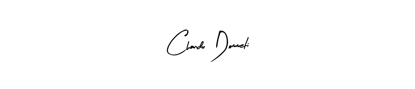 Design your own signature with our free online signature maker. With this signature software, you can create a handwritten (Arty Signature) signature for name Chandu Dommeti. Chandu Dommeti signature style 8 images and pictures png