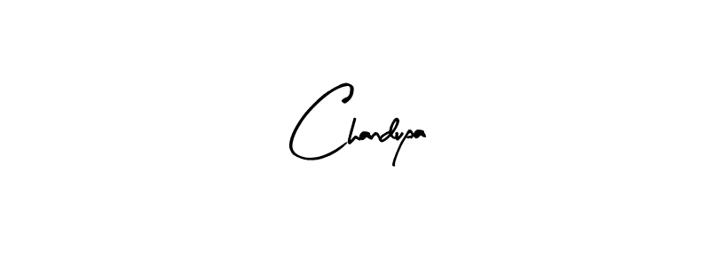 Use a signature maker to create a handwritten signature online. With this signature software, you can design (Arty Signature) your own signature for name Chandupa. Chandupa signature style 8 images and pictures png