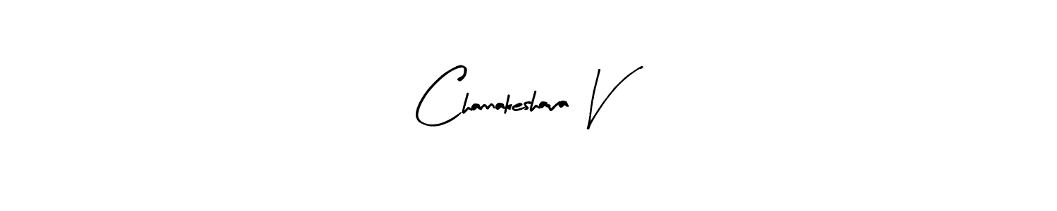 How to Draw Channakeshava V signature style? Arty Signature is a latest design signature styles for name Channakeshava V. Channakeshava V signature style 8 images and pictures png