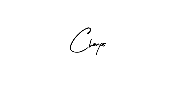 The best way (Arty Signature) to make a short signature is to pick only two or three words in your name. The name Chanps include a total of six letters. For converting this name. Chanps signature style 8 images and pictures png