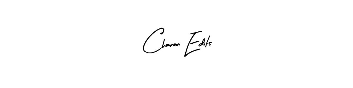 Charan Edits stylish signature style. Best Handwritten Sign (Arty Signature) for my name. Handwritten Signature Collection Ideas for my name Charan Edits. Charan Edits signature style 8 images and pictures png