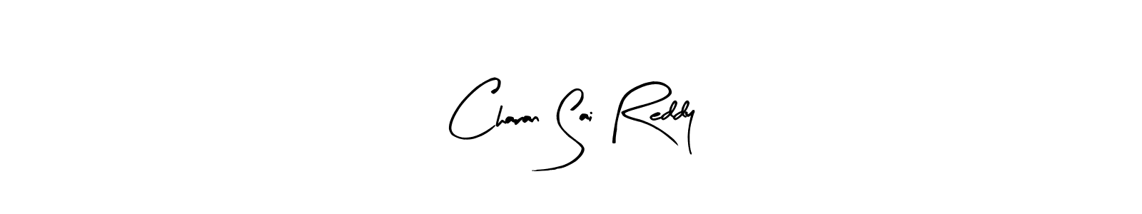 How to make Charan Sai Reddy name signature. Use Arty Signature style for creating short signs online. This is the latest handwritten sign. Charan Sai Reddy signature style 8 images and pictures png