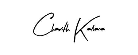 Enhance your business communications with Charith Kalana signature in Arty Signature lettering. Clean, modern, and universally compatible. Charith Kalana signature style 8 images and pictures png