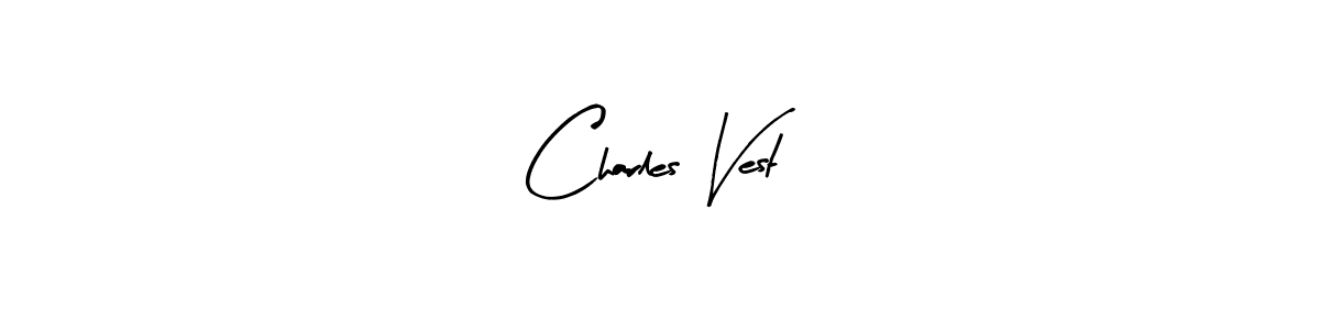 The best way (Arty Signature) to make a short signature is to pick only two or three words in your name. The name Charles Vest include a total of six letters. For converting this name. Charles Vest signature style 8 images and pictures png