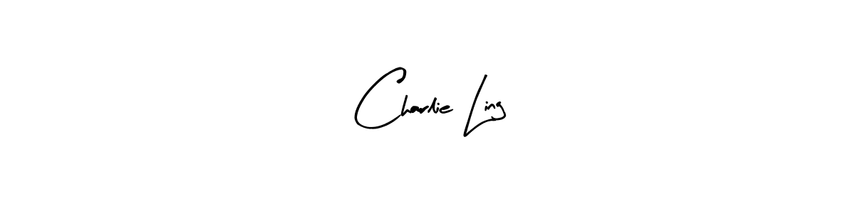 Also we have Charlie Ling name is the best signature style. Create professional handwritten signature collection using Arty Signature autograph style. Charlie Ling signature style 8 images and pictures png