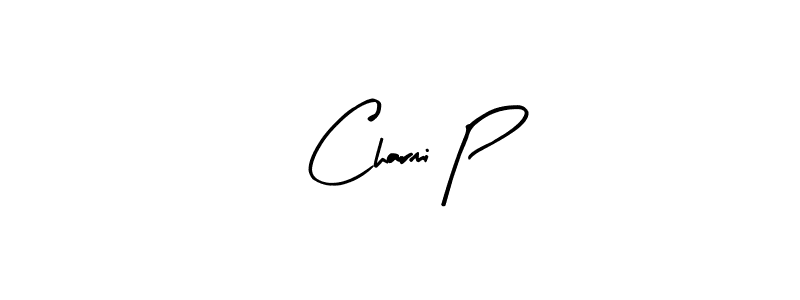 How to make Charmi P signature? Arty Signature is a professional autograph style. Create handwritten signature for Charmi P name. Charmi P signature style 8 images and pictures png