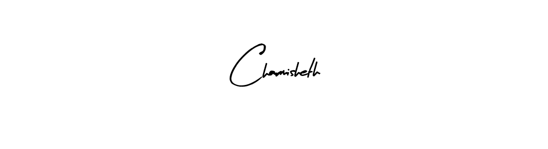 Design your own signature with our free online signature maker. With this signature software, you can create a handwritten (Arty Signature) signature for name Charmisheth. Charmisheth signature style 8 images and pictures png