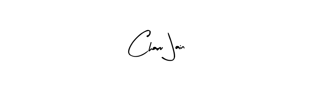 Make a beautiful signature design for name Charu Jain. Use this online signature maker to create a handwritten signature for free. Charu Jain signature style 8 images and pictures png