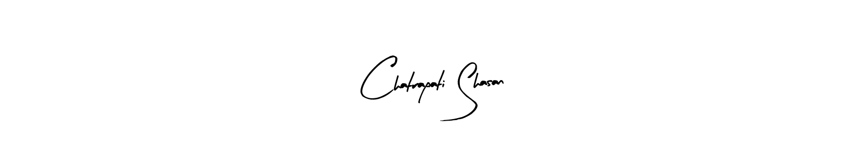 How to make Chatrapati Shasan signature? Arty Signature is a professional autograph style. Create handwritten signature for Chatrapati Shasan name. Chatrapati Shasan signature style 8 images and pictures png