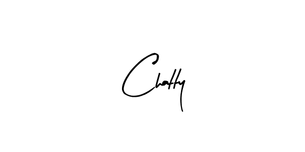 Arty Signature is a professional signature style that is perfect for those who want to add a touch of class to their signature. It is also a great choice for those who want to make their signature more unique. Get Chatty name to fancy signature for free. Chatty signature style 8 images and pictures png