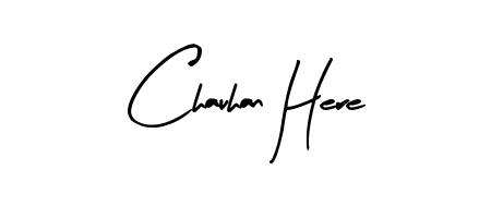 Designed for modern professionals: Chauhan Here name signature crafted with Arty Signature script. Ready for digital PDF workflows. Chauhan Here signature style 8 images and pictures png