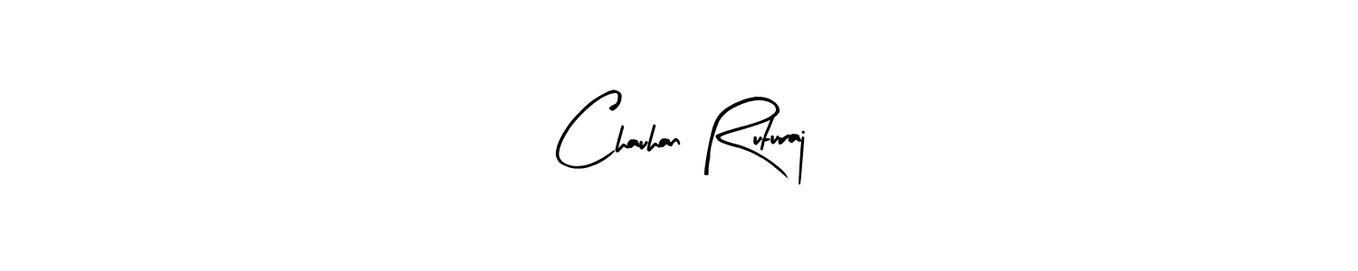 The best way (Arty Signature) to make a short signature is to pick only two or three words in your name. The name Chauhan Ruturaj include a total of six letters. For converting this name. Chauhan Ruturaj signature style 8 images and pictures png