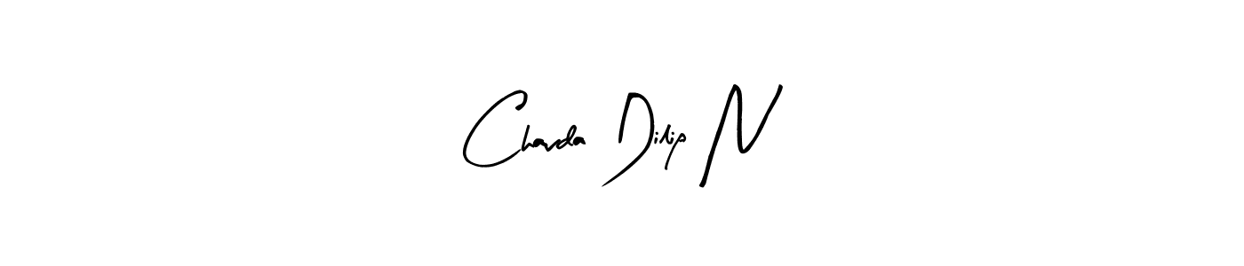 Also You can easily find your signature by using the search form. We will create Chavda Dilip N name handwritten signature images for you free of cost using Arty Signature sign style. Chavda Dilip N signature style 8 images and pictures png