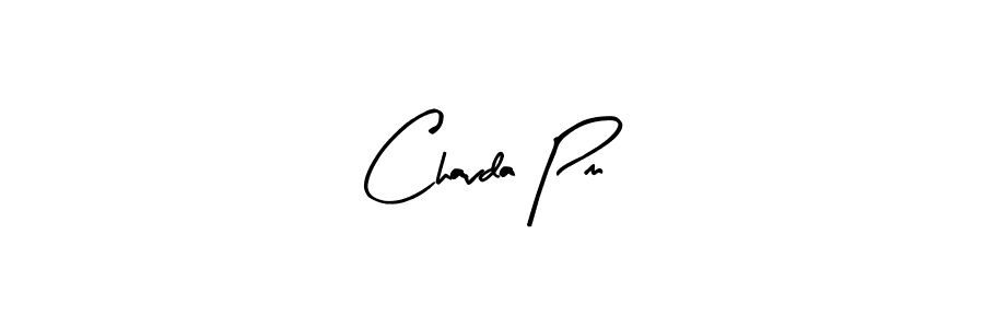 Use a signature maker to create a handwritten signature online. With this signature software, you can design (Arty Signature) your own signature for name Chavda Pm. Chavda Pm signature style 8 images and pictures png