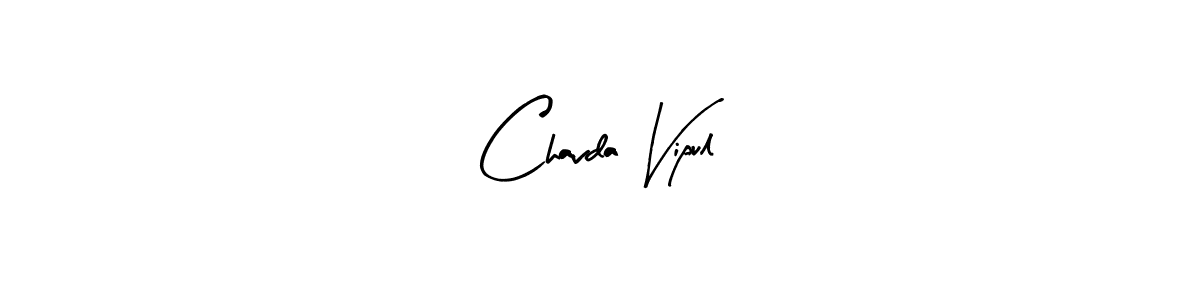 Chavda Vipul stylish signature style. Best Handwritten Sign (Arty Signature) for my name. Handwritten Signature Collection Ideas for my name Chavda Vipul. Chavda Vipul signature style 8 images and pictures png