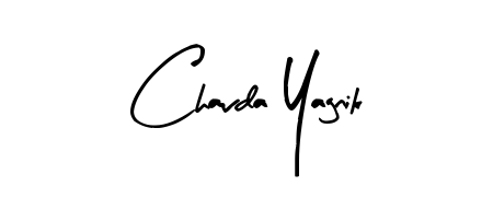 Get inspired by this graceful Arty Signature signature style for name Chavda Yagnik. Smooth loops and balanced proportions for everyday use. Chavda Yagnik signature style 8 images and pictures png