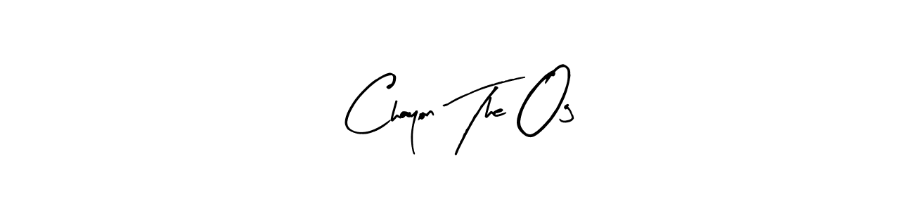 Similarly Arty Signature is the best handwritten signature design. Signature creator online .You can use it as an online autograph creator for name Chayon The Og. Chayon The Og signature style 8 images and pictures png