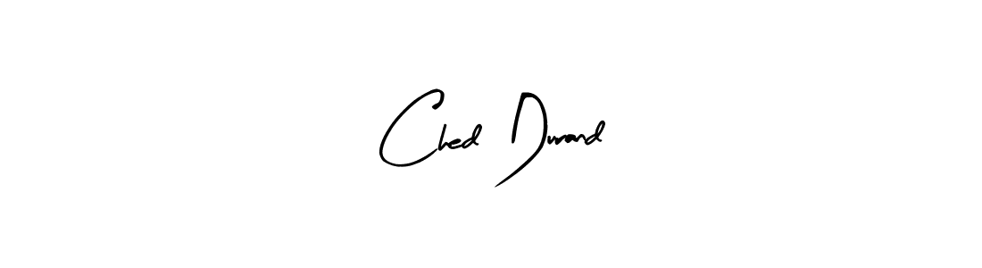 Similarly Arty Signature is the best handwritten signature design. Signature creator online .You can use it as an online autograph creator for name Ched Durand. Ched Durand signature style 8 images and pictures png