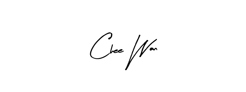Create a beautiful signature design for name Chee Wan. With this signature (Arty Signature) fonts, you can make a handwritten signature for free. Chee Wan signature style 8 images and pictures png
