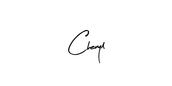 How to make Cheryl name signature. Use Arty Signature style for creating short signs online. This is the latest handwritten sign. Cheryl signature style 8 images and pictures png