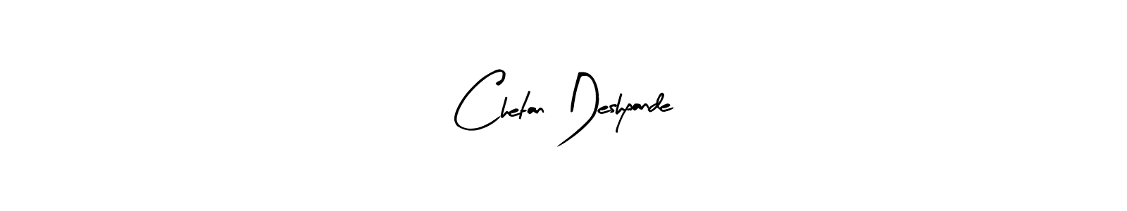 Make a beautiful signature design for name Chetan Deshpande. With this signature (Arty Signature) style, you can create a handwritten signature for free. Chetan Deshpande signature style 8 images and pictures png