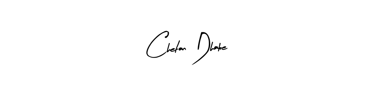 Similarly Arty Signature is the best handwritten signature design. Signature creator online .You can use it as an online autograph creator for name Chetan Dhake. Chetan Dhake signature style 8 images and pictures png