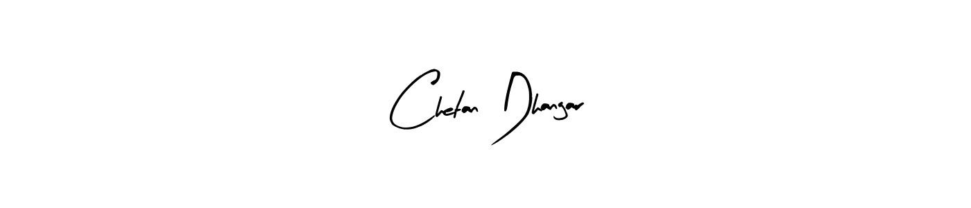 Use a signature maker to create a handwritten signature online. With this signature software, you can design (Arty Signature) your own signature for name Chetan Dhangar. Chetan Dhangar signature style 8 images and pictures png