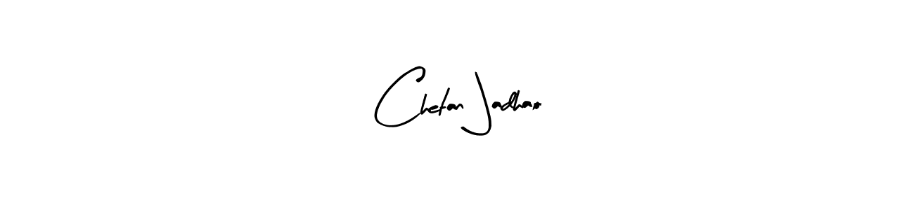 Make a beautiful signature design for name Chetan Jadhao. With this signature (Arty Signature) style, you can create a handwritten signature for free. Chetan Jadhao signature style 8 images and pictures png