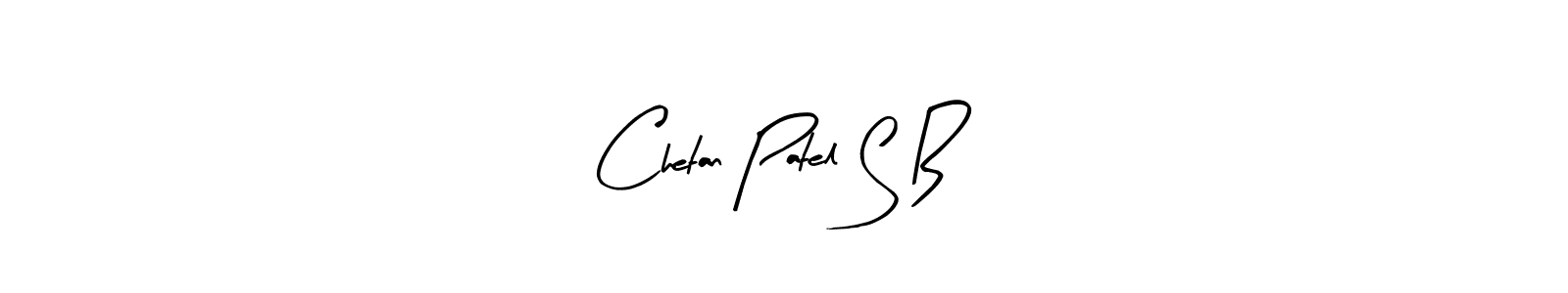 Make a beautiful signature design for name Chetan Patel S B. With this signature (Arty Signature) style, you can create a handwritten signature for free. Chetan Patel S B signature style 8 images and pictures png