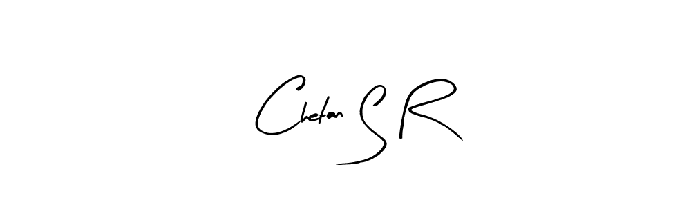 Create a beautiful signature design for name Chetan S R. With this signature (Arty Signature) fonts, you can make a handwritten signature for free. Chetan S R signature style 8 images and pictures png