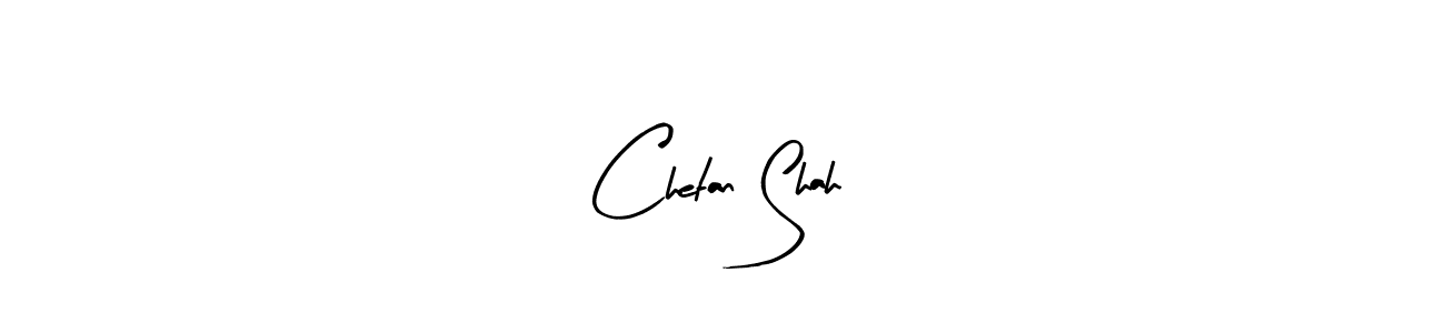 How to make Chetan Shah : name signature. Use Arty Signature style for creating short signs online. This is the latest handwritten sign. Chetan Shah : signature style 8 images and pictures png