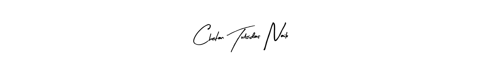 This is the best signature style for the Chetan Tulsidas Naik name. Also you like these signature font (Arty Signature). Mix name signature. Chetan Tulsidas Naik signature style 8 images and pictures png