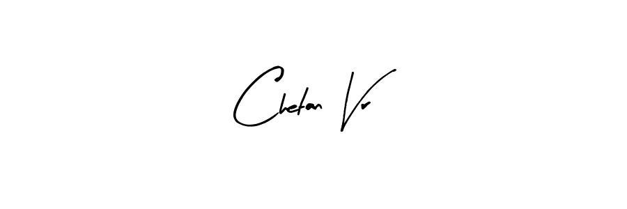 if you are searching for the best signature style for your name Chetan Vr. so please give up your signature search. here we have designed multiple signature styles  using Arty Signature. Chetan Vr signature style 8 images and pictures png