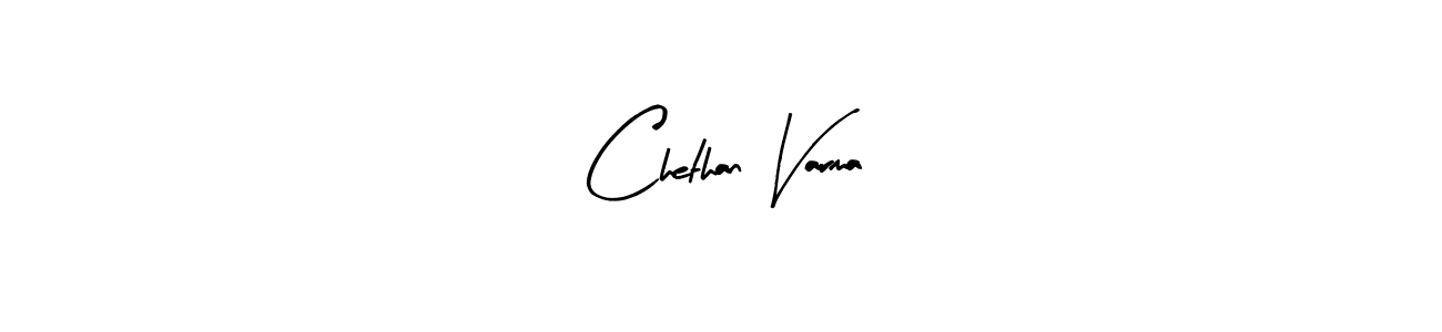 Design your own signature with our free online signature maker. With this signature software, you can create a handwritten (Arty Signature) signature for name Chethan Varma. Chethan Varma signature style 8 images and pictures png