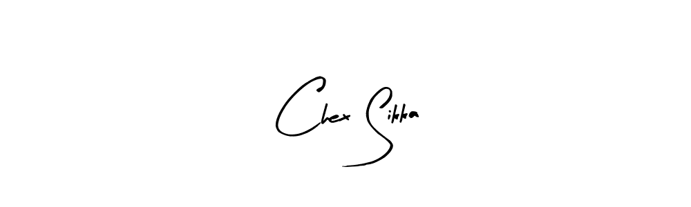 Use a signature maker to create a handwritten signature online. With this signature software, you can design (Arty Signature) your own signature for name Chex Sikka. Chex Sikka signature style 8 images and pictures png