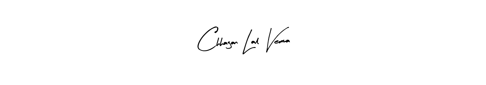 Make a beautiful signature design for name Chhagan Lal Verma. With this signature (Arty Signature) style, you can create a handwritten signature for free. Chhagan Lal Verma signature style 8 images and pictures png