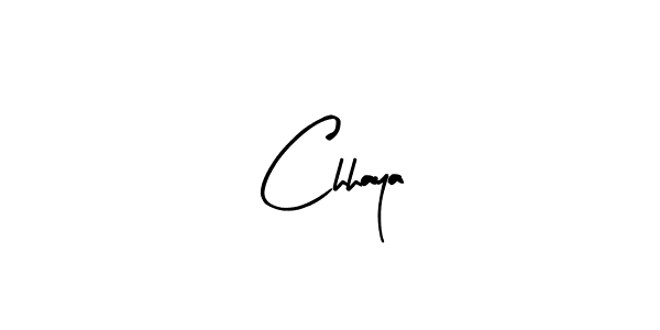 Create a beautiful signature design for name Chhaya. With this signature (Arty Signature) fonts, you can make a handwritten signature for free. Chhaya signature style 8 images and pictures png