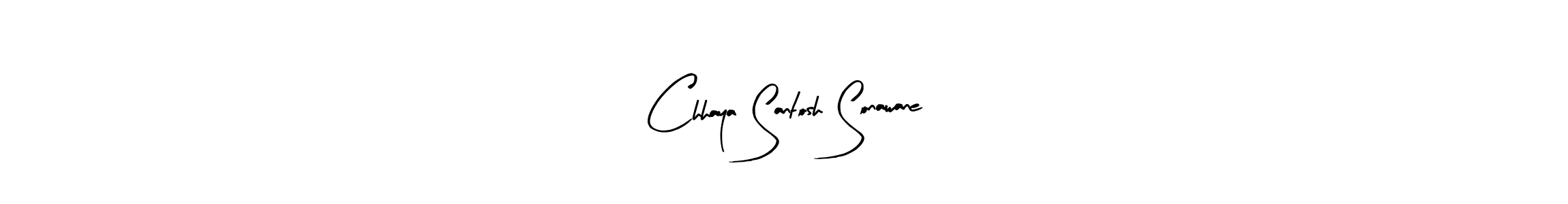 You can use this online signature creator to create a handwritten signature for the name Chhaya Santosh Sonawane. This is the best online autograph maker. Chhaya Santosh Sonawane signature style 8 images and pictures png