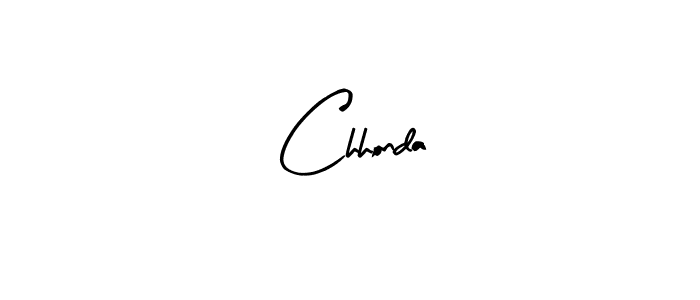 Similarly Arty Signature is the best handwritten signature design. Signature creator online .You can use it as an online autograph creator for name Chhonda. Chhonda signature style 8 images and pictures png