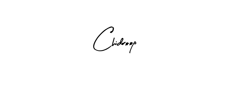 Design your own signature with our free online signature maker. With this signature software, you can create a handwritten (Arty Signature) signature for name Chidroop. Chidroop signature style 8 images and pictures png