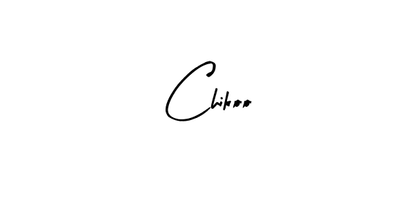 How to make Chikoo signature? Arty Signature is a professional autograph style. Create handwritten signature for Chikoo name. Chikoo signature style 8 images and pictures png