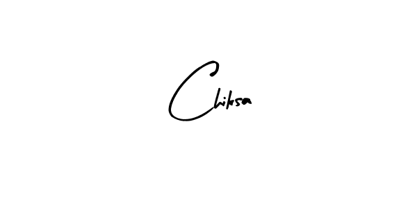 Also we have Chiksa name is the best signature style. Create professional handwritten signature collection using Arty Signature autograph style. Chiksa signature style 8 images and pictures png